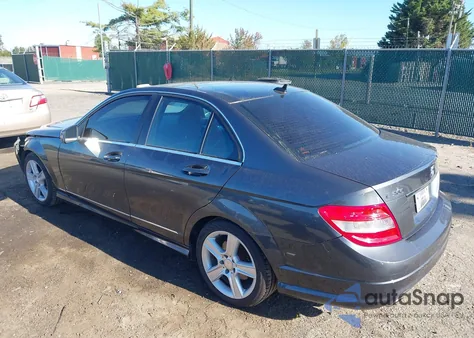 2010 Mercedes-Benz C 300 Luxury 4Matic/Sport 4Matic from USA, damaged, VIN WDDGF8BB0AF449838